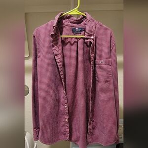 Vineyard Vines Red Checkered Shirt